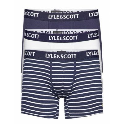 Ethan *Villkorat Erbjudande Boxerkalsonger Marinblå Lyle & Scott