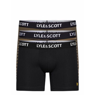 Ethan Boxerkalsonger Svart Lyle & Scott