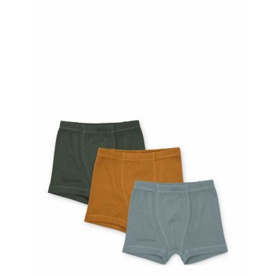 Liewood Felix Boxers 3-Pack Brun