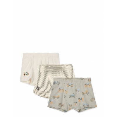 Felix Printed Boxers 3-Pack Mix *Villkorat Erbjudande Night & Underwear Underwear Underpants Multi/mönstrad Liewood