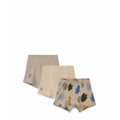 Felix Printed Boxers 3-Pack Mix Night & Underwear Underwear Underpants Multi/patterned Liewood