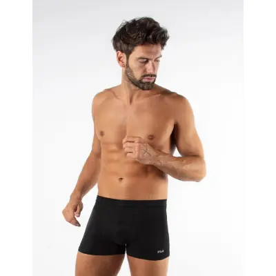 FILA Underwear Fila 2Pk Boxer - Black - S