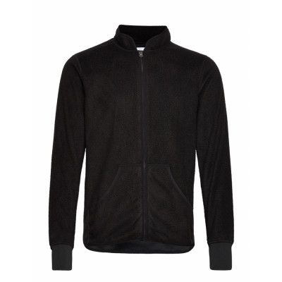 Bread & Boxers Fleece Jacket Svart