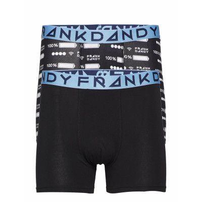2 Pack Full Batt Boxer Boxerkalsonger Blå Frank Dandy