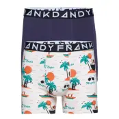 2 Pack Magaluf Boxer Boxerkalsonger Multi/mönstrad Frank Dandy