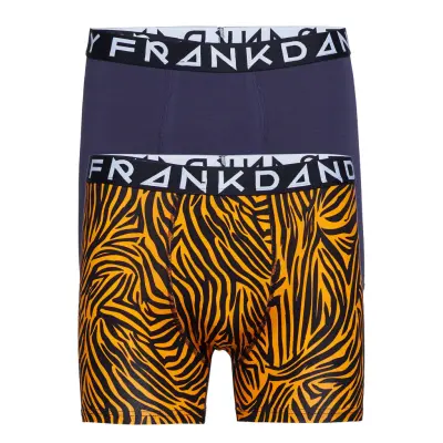 2 Pack Tiger Boxer Boxerkalsonger Multi/mönstrad Frank Dandy