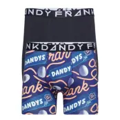 2 Pack Tube Boxer Boxerkalsonger Blå Frank Dandy