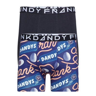 2 Pack Tube Boxer Boxerkalsonger Blå Frank Dandy