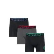 3-P Patch Organic Boxer Underwear Boxer Shorts Black Frank Dandy