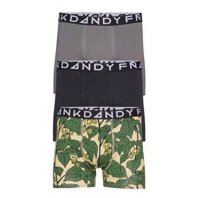 3 Pack Scullberry Boxer Boxerkalsonger Multi/mönstrad Frank Dandy