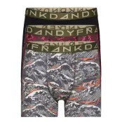 3-Pack Waves & Snakes Boxer Boxerkalsonger Frank Dandy