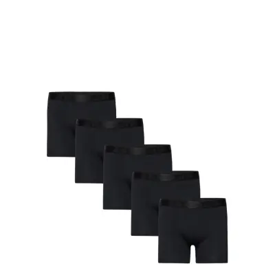 5-Pack Legend Organic Boxer Underwear Boxer Shorts Svart Frank Dandy