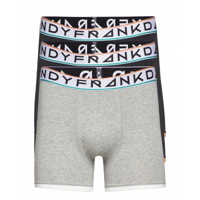Bo.3P St Paul Boxer Boxerkalsonger Svart Frank Dandy