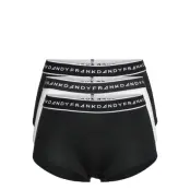 Bo.3P Women's Basic Boxer Lingerie Panties Hipsters/boyshorts Svart Frank Dandy