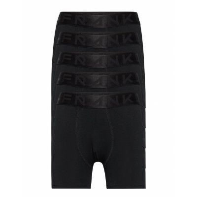 Bo.5-P Organic Cotton Boxer M.junior Night & Underwear Underwear Underpants Svart Frank Dandy