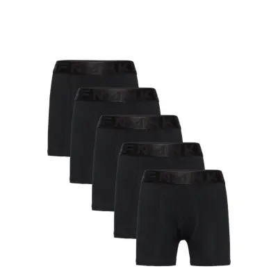 Bo.5-P Organic Cotton Boxer M.junior Night & Underwear Underwear Underpants Svart Frank Dandy