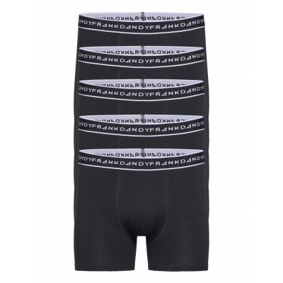 Bo.5P Basic Boxer Boxerkalsonger Svart Frank Dandy