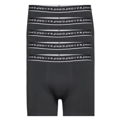 Bo.5P Basic Boxer Boxerkalsonger Svart Frank Dandy