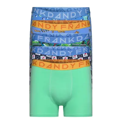 Bo.5p Mix 1 Boxerkalsonger Multi/mönstrad Frank Dandy