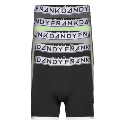 Bo.5P St Paul Boxer *Villkorat Erbjudande Boxerkalsonger Svart Frank Dandy