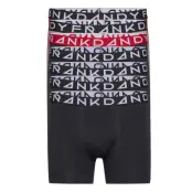 Bo.7P Organic Boxer Boxerkalsonger Svart Frank Dandy