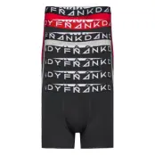Bo.7P Organic Boxer Boxerkalsonger Svart Frank Dandy
