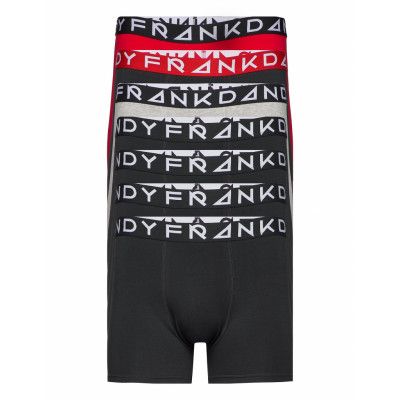 Bo.7P Organic Boxer Boxerkalsonger Svart Frank Dandy