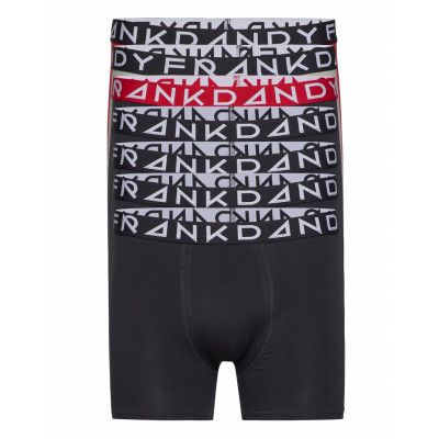 Bo.7P Organic Boxer Boxerkalsonger Svart Frank Dandy