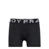 Boy's Solid Boxer Night & Underwear Underwear Underpants Svart Frank Dandy