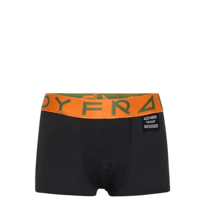 Fd X Alx Tm Boys Solid Boxer Night & Underwear Underwear Underpants Svart Frank Dandy