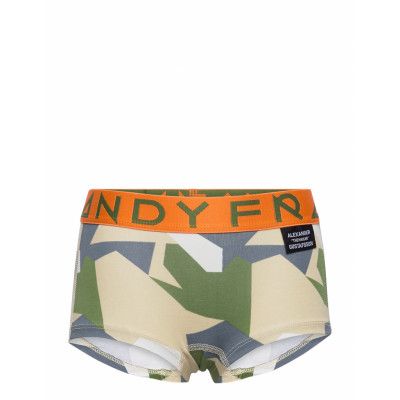 Fd X Alx Tm Girls Camo Boxer Night & Underwear Underwear Panties Multi/mönstrad Frank Dandy