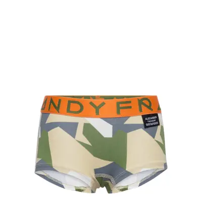 Fd X Alx Tm Girls Camo Boxer Night & Underwear Underwear Panties Multi/mönstrad Frank Dandy