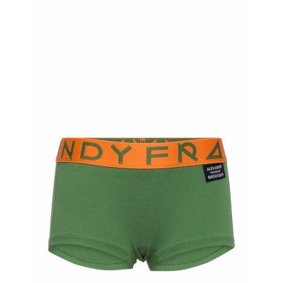 Fd X Alx Tm Girls Solid Boxer Night & Underwear Underwear Panties Grön Frank Dandy