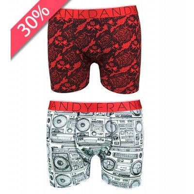 Frank Dandy - 2-pack FDSB/Ghetto blaster - Red/White