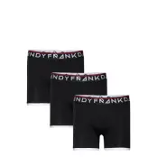 Frank Dandy 3-P St Paul Bamboo Boxer - Black - M
