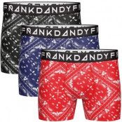 Frank Dandy 3-pack Bandana Boxer * Fri Frakt * * Kampanj *