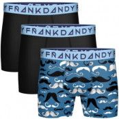 Frank Dandy 3-pack Mustache Mania Boxer * Fri Frakt * * Kampanj *