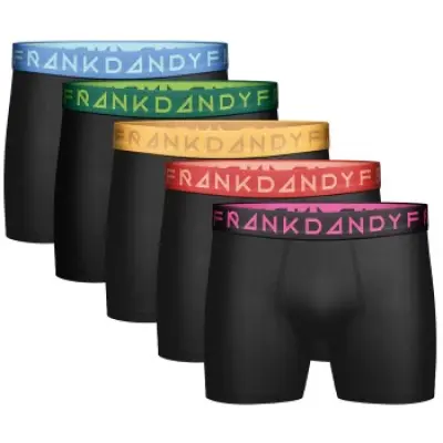 Frank Dandy 5-pack Solid Mix Boxer * Kampanj *