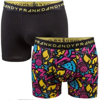 Frank Dandy Abide Solid Boxer 2-pack * Fri Frakt *