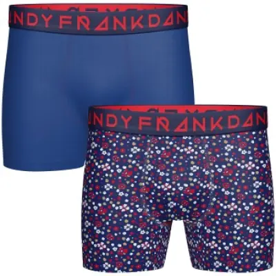 Frank Dandy 2-pack Blume Boxer * Fri Frakt *