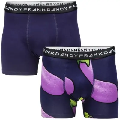 Frank Dandy Eggplant Boxer 2-pack * Fri Frakt *