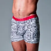 Frank Dandy Ghettoblaster Boxer White * Fri Frakt * * Kampanj *