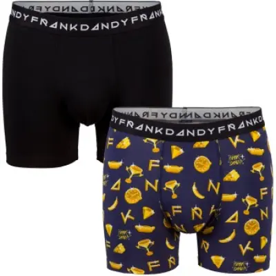Frank Dandy 2-pack Golden Solid Boxer * Fri Frakt *