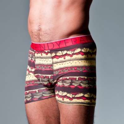 Frank Dandy Hamburger Boxer Yellow * Fri Frakt * * Kampanj *