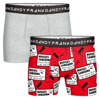 Frank Dandy 2-pack Musses Boxer * Fri Frakt * * Kampanj *