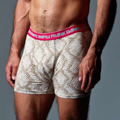 Frank Dandy Snakeskin Boxer Brown * Fri Frakt * * Kampanj *