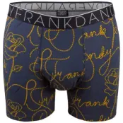 Frank Dandy Valentine Boxer Blue * Fri Frakt * * Kampanj *