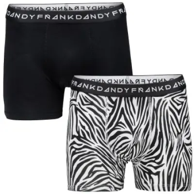 Frank Dandy Zebra Boxers 2-pack * Fri Frakt * * Kampanj *