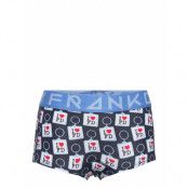 Girl's Key Ring Boxer Night & Underwear Underwear Panties Blå Frank Dandy