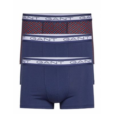 3-Pack Basic Trunk Mini Star Boxerkalsonger Blå GANT